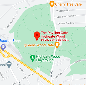 Highgate Wood map